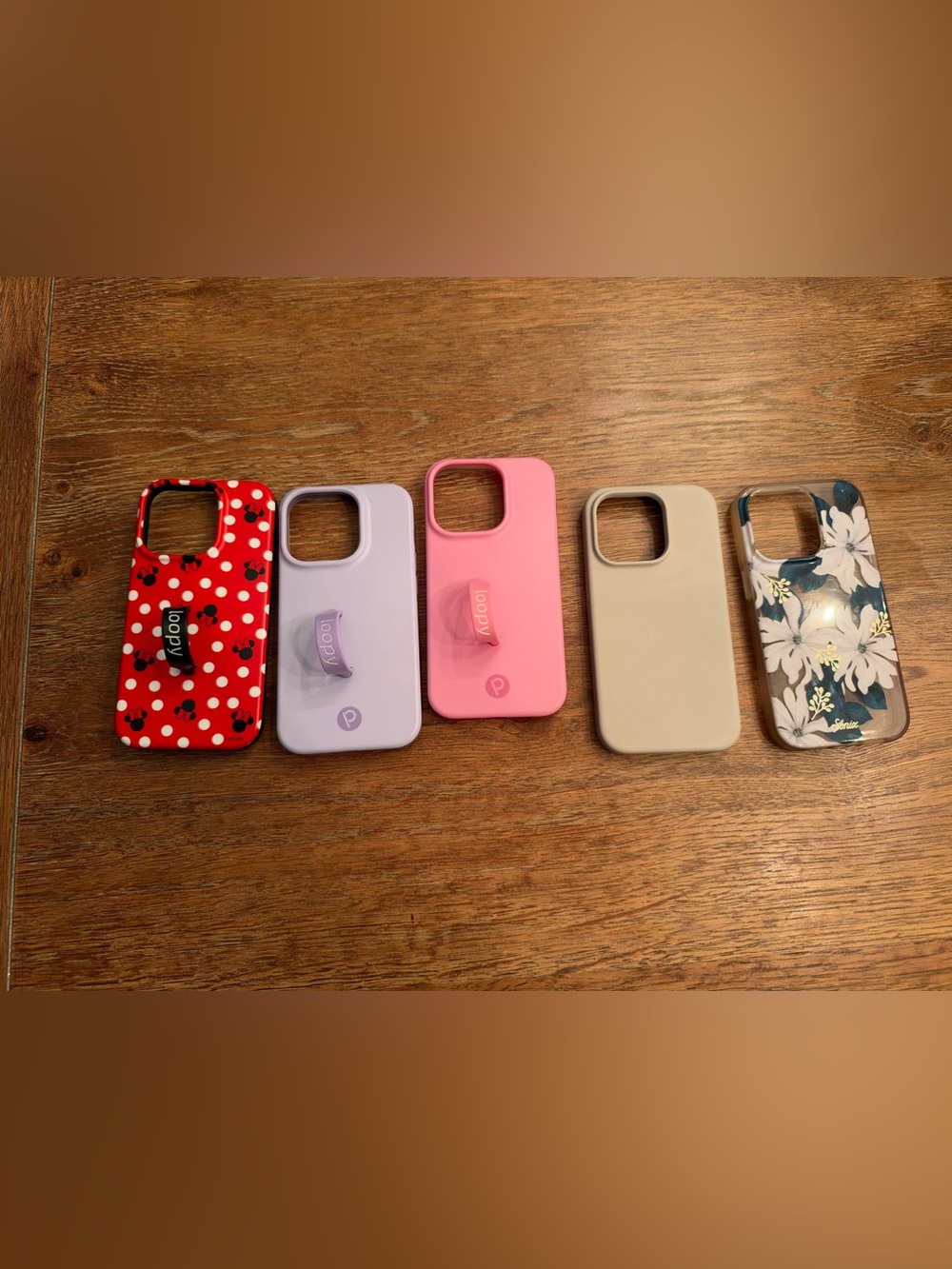 Set of 5 iPhone 14 Pro Cases - Loopy and Sonix